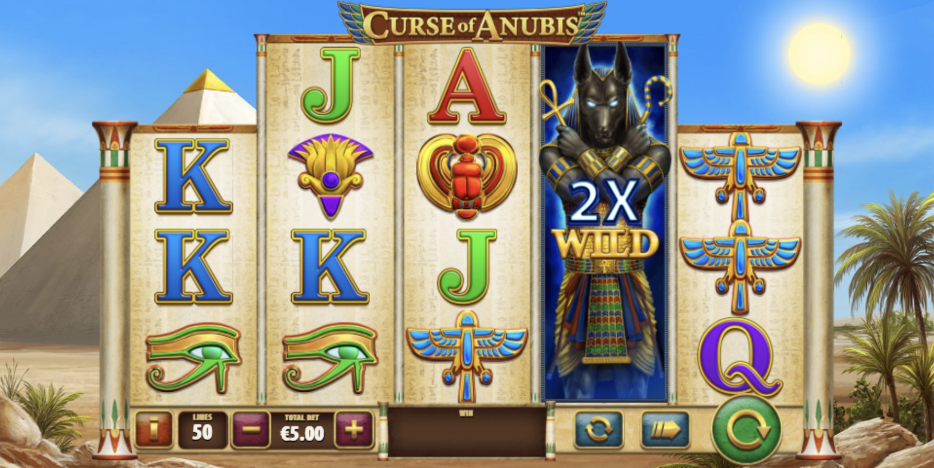    Curse of Anubis   Playtech   